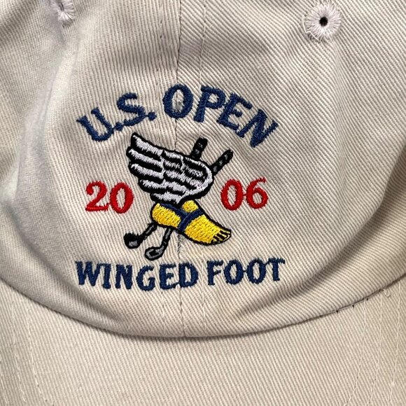 US Open Golf Hat Lot of 3 2017 Erin Hills 2018 Shinnecock 2006 Winged Foot Strap - Picture 4 of 13